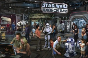 Star Wars Launch Bay Artist Concept