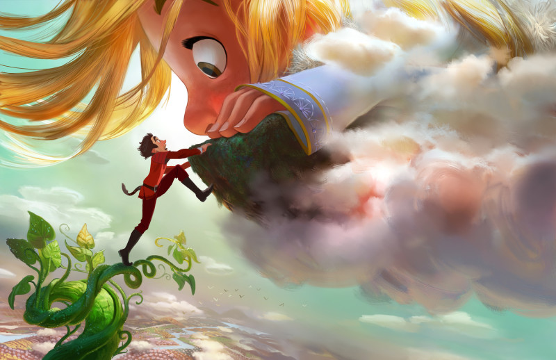 GIGANTIC – DOWN TO EARTH — Adventure-seeker Jack discovers a world of giants hidden within the clouds, hatching a grand plan with a 60-foot-tall, 11-year-old girl. Directed by Nathan Greno ("Tangled") and produced by Dorothy McKim ("Get A Horse!"), "Gigantic" hits U.S. theaters in 2018. ©2015 Disney. All Rights Reserved.