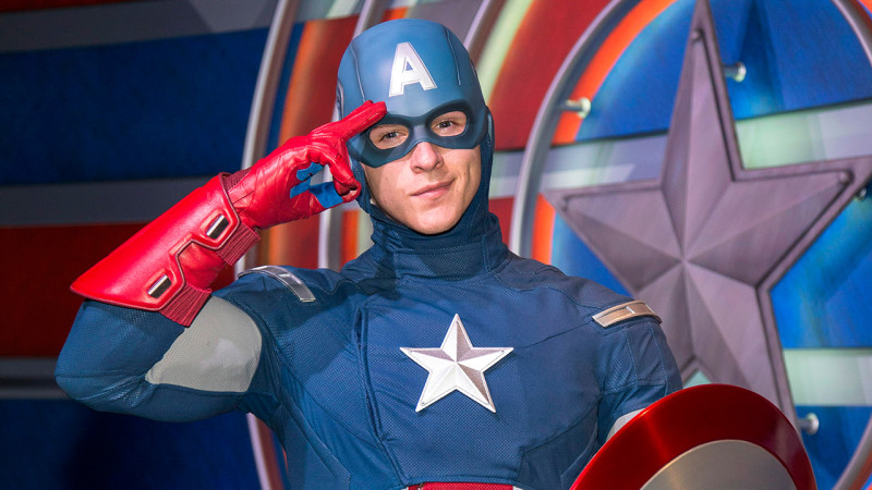 Captain America and Spider-Man Come to Disney California Adventure