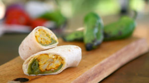 Roasted Vegetable Burrito from Disney California Adventure Food & Wine Festival