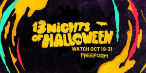 Disney Halloween Movie TV Schedule 13 nights of halloween